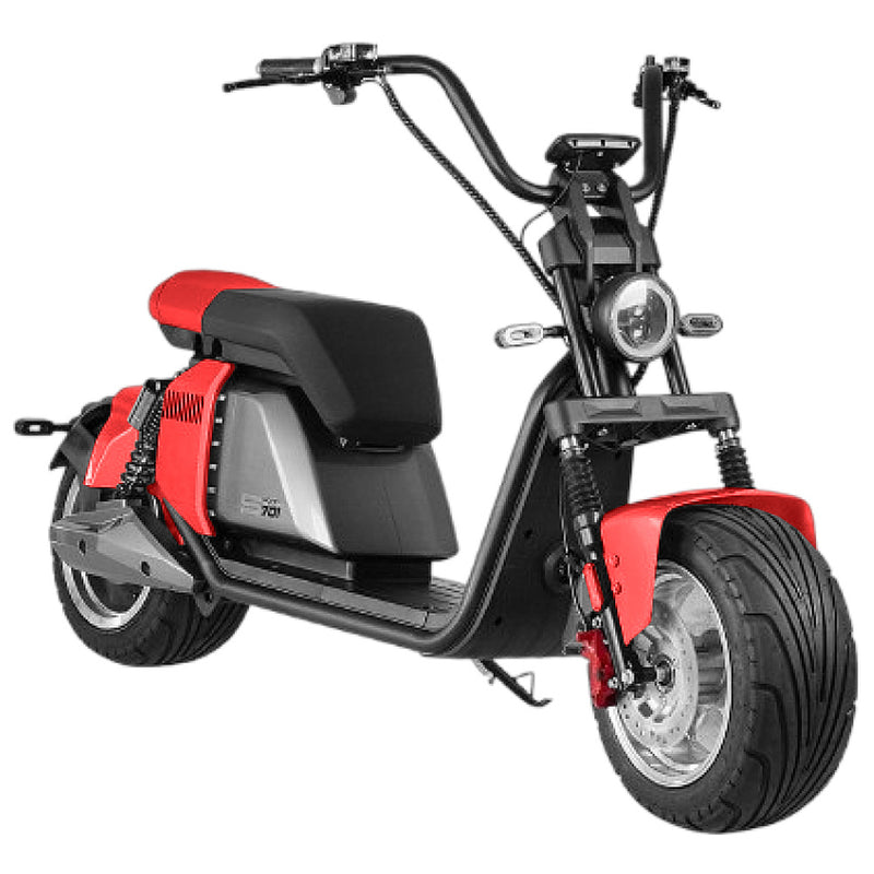 Scuter Electric RDB CC25 2000W fara permis 25km/h rosu