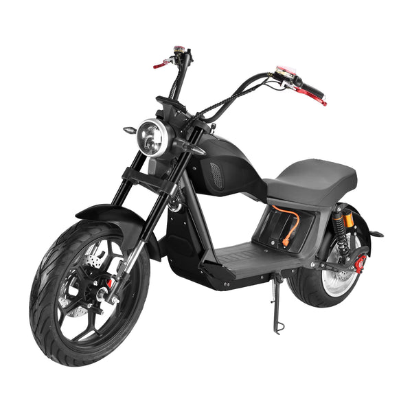 Scuter electric RDB CityCoco Harley CP-6 2000W viteza 45 km/h 60V20Ah autonomie 60 km culoare negru