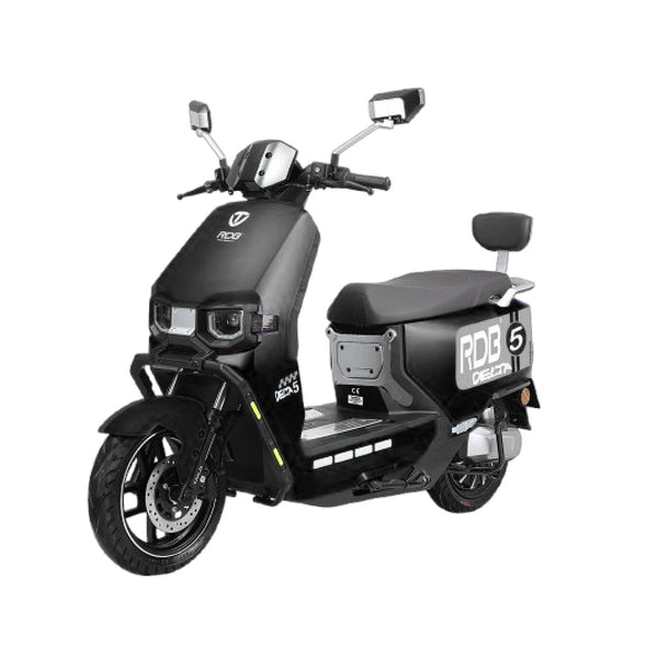 Scuter electric RDB DELTA 5 2000W fara permis 25 km/h 72V23Ah autonomie 60 km culoare negru