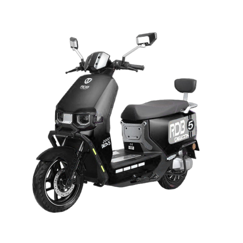 Scuter electric RDB DELTA 5 2000W fara permis 25 km/h 72V23Ah autonomie 60 km culoare negru