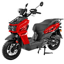 Scuter RDB MT motor 3.3 CP benzina 4T 50 cmc viteza 45 km/h necesita permis culoare rosu