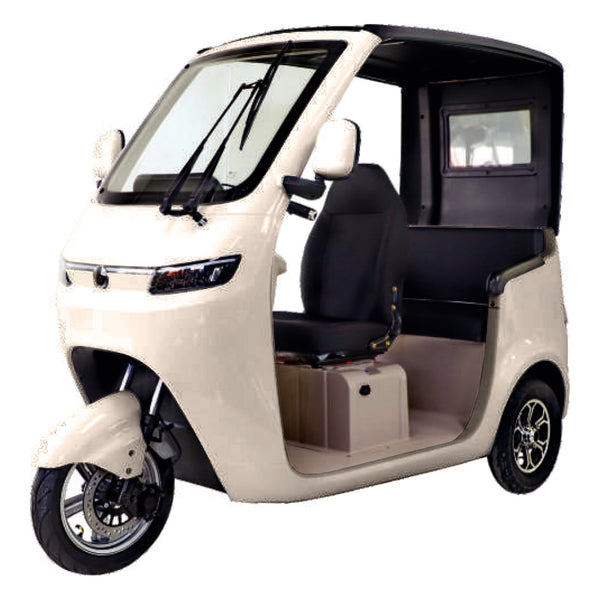 Tricicleta electrica RDB Olimp fara permis 2000W 25 km/h 60V20Ah autonomie 50 km culoare gri