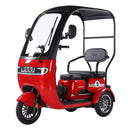 Tricicleta electrica RDB Panda 5 fara permis 650W 25 km/h 60V20Ah autonomie 67 km culoare rosu