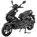 Scuter RDB ROCKET II motor 8.4 CP benzina 4T 125 cmc viteza 85 km/h necesita permis culoare negru
