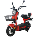 Scuter Electric RDB ROMA 600W fara permis 25km/h rosu