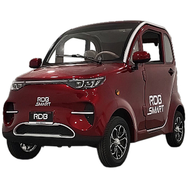 Masina electrica RDB SMART fara permis 3000W 25 km/h 60V100Ah autonomie 80 km culoare rosu