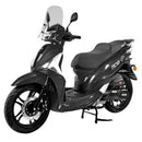Scuter RDB SPRINT motor 8.3CP benzina 4T 125 cmc viteza 85 km/h necesita permis culoare negru