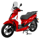 Scuter RDB SPRINT motor 8.3CP benzina 4T 125 cmc viteza 85 km/h necesita permis culoare rosu