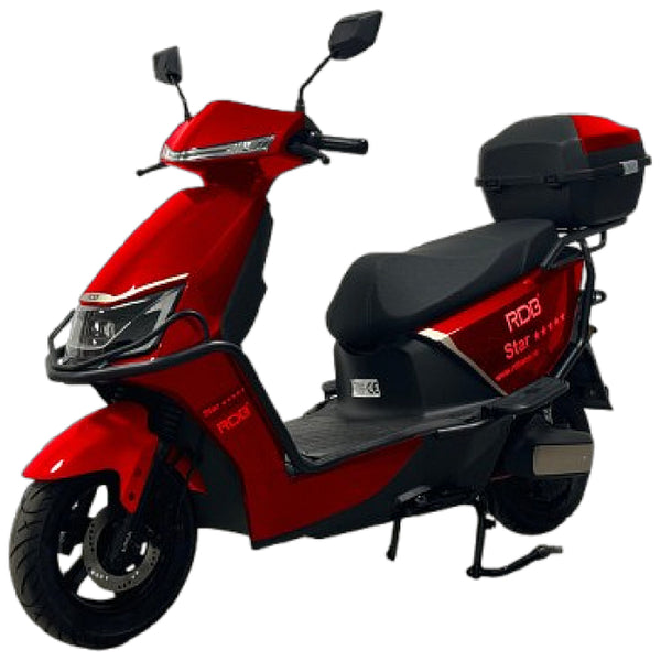 Scuter electric RDB STAR FULL 2000W fara permis 25 km/h culoare rosu