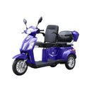 Tricicleta electrica RDB V-KLASS 1000W 60V 20AH fara permis 2 locuri 25 km/h rosu