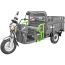 Tricicleta electrica RDB X-Klass5 3500W fara permis 25 km/h 72V 45Ah culoare gri