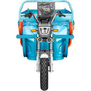 Tricicleta electrica RDB XL-Klass4 HIDRAULIC cu bena rabatabila hidraulic la buton fara permis 4000W 25 km/h 72V45Ah autonomie 70 km bena 160x120x45 cmculoare albastru