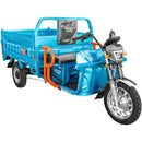 Tricicleta electrica RDB XL-Klass4 HIDRAULIC cu bena rabatabila hidraulic la buton fara permis 4000W 25 km/h 72V58Ah autonomie 70 km bena 160x120x45 cm culoare gri