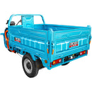 Tricicleta electrica RDB XL-Klass4 HIDRAULIC cu bena rabatabila hidraulic la buton fara permis 4000W 25 km/h 72V58Ah autonomie 70 km bena 160x120x45 cmculoare albastru