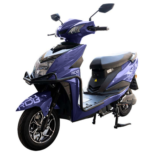Scuter electric RDB CHILIA 800W fara permis 25 km/h autonomie 55 km culoare albastru inchis