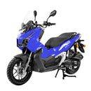 Scuter RDB ADV II motor benzina 4T 125 cmc viteza 95 km/h necesita permis culoare albastru