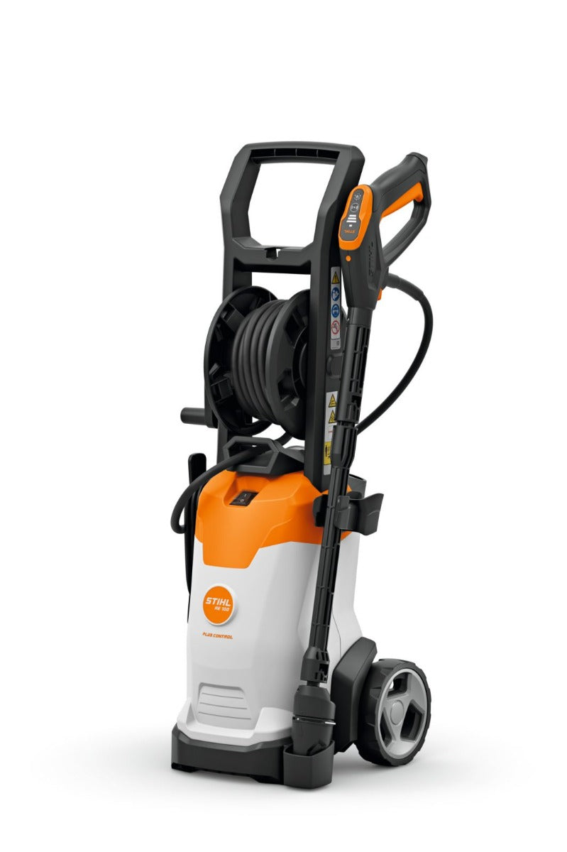 Spalator cu inalta presiune STIHL RE 100 PLUS Control electric putere 2.1 kW presiune 150 bar debit 450 l/h roti