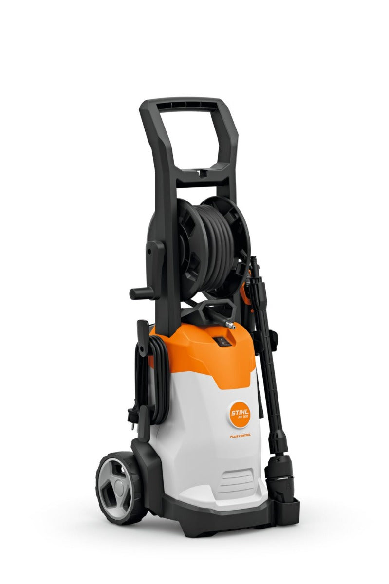 Spalator cu inalta presiune STIHL RE 100 PLUS Control electric putere 2.1 kW presiune 150 bar debit 450 l/h roti