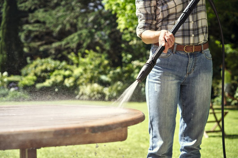 Spalator cu inalta presiune STIHL RE 80 electric putere 1.7 kW presiune 120 bar debit apa 430 l/min roti