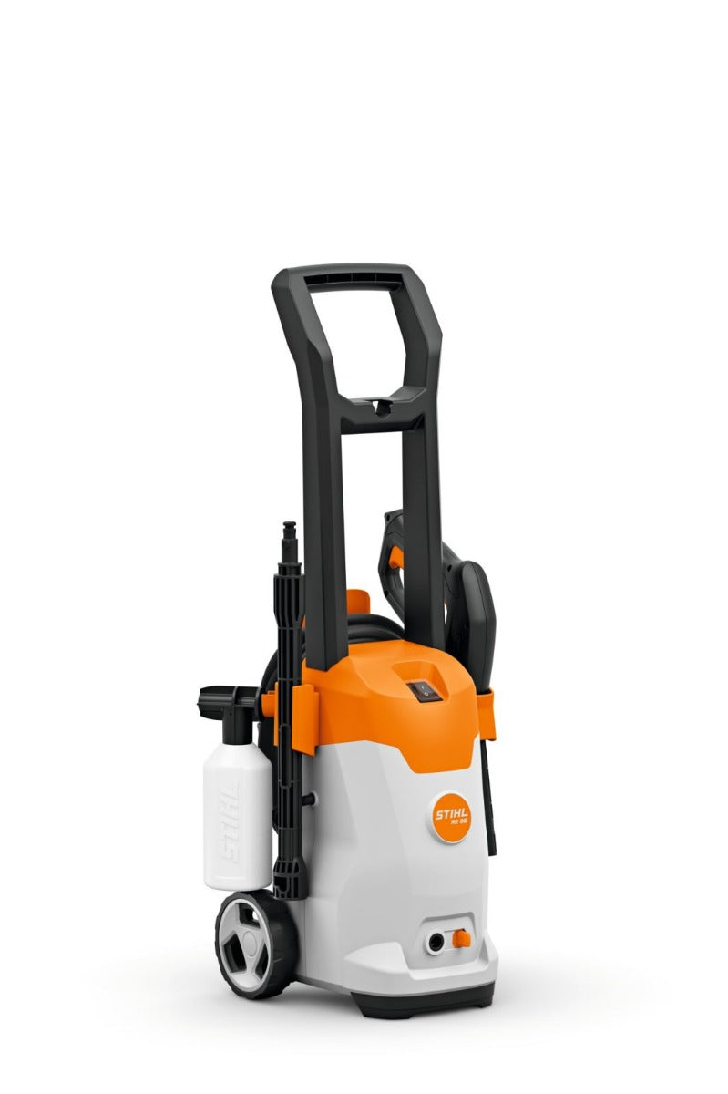 Spalator cu inalta presiune STIHL RE 80 electric putere 1.7 kW presiune 120 bar debit apa 430 l/min roti