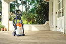 Spalator cu inalta presiune electric STIHL RE 90 putere 2.1 kW presiune 130 bar debit apa 440 l/h roti