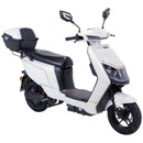 Scuter electric SKY JET REE 2000 putere 1500 W 60V 20 AH viteza 25 km/h autonomie 60 km fara permis culoare alb