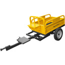 Motocultor Kama KDT 910LE diferential pornire electrica motor 9 CP Diesel 6+2 viteze roti cauciuc 4.00x10" + Remorca AgroPro REM 500
