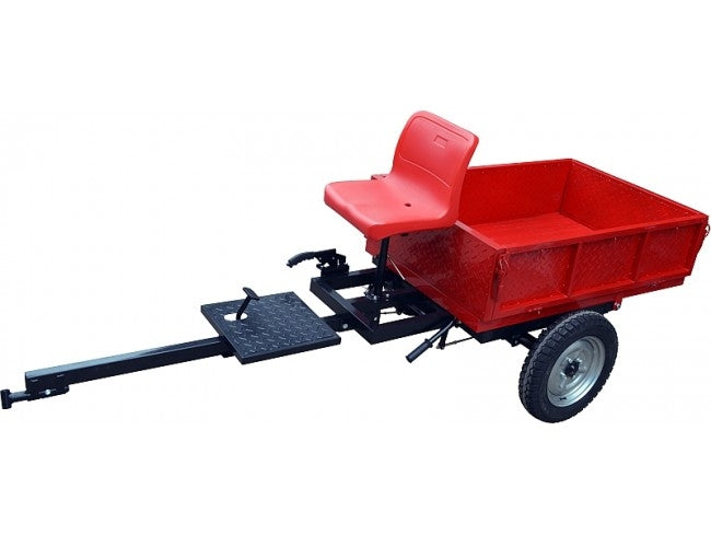 REMORCA MOTOCULTOR ROTAKT REM450 PRO CAPACITATE 450-500 KG BASCULABILA