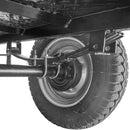 Remorca Dakard DKD LY 800 NEW capacitate max 800 kg roti 5.00-12 dimensiuni bena 160x100x30 cm basculare frana picior