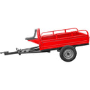 Remorca Dakard DKD LY 800 NEW capacitate max 800 kg roti 5.00-12 dimensiuni bena 160x100x30 cm basculare frana picior