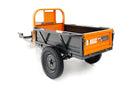 Remorca motocultor O-MAC RM 45 capacitate 450kg basculare spate