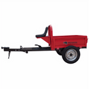 Remorca motocultor Bisonte BTA-450R capacitate maxim 450 kg roti 4.00-12