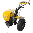 Pachet motocultor ProGarden HS 1100D motor 16CP EURO V 2+1 viteze de mers senzor de ulei pornire rapida freze roti cauciuc + roti metalice + plug arat + rarita reglabila+ cultivator + 5L ulei AgroPro