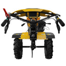 Pachet motocultor ProGarden HS 1100D motor 16CP EURO V 2+1 viteze de mers senzor de ulei pornire rapida freze roti cauciuc + roti metalice + rarita reglabila + plug cartofi + 5L ulei AgroPro