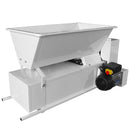 Pachet zdrobitor desciorchinator ENO 15 Smalto electric putere motor 0.75kW productivitate 1800kg/h tambur inox + prelungitor 10m AgroPro Fabricat in Italia