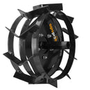 Pachet arat AgroPro suport pentru accesorii reglabil + plug arat simplu + roti metalice 35 cm manicot hexagon mic 23mm