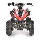ATV electric pentru copii Hecht 54100 putere 1000 W baterie 36V/12Ah viteza max. 25 km/h autonomie 18 km-Rosu