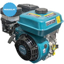 RESIGILAT: Motor DKD HS 170F C cu caneluri 7CP benzina 212cc 3.6L diametru ax 25mm bobina incarcare