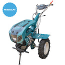 RESIGILAT: Motocultor profesional DKD HS 1100D motor 18 CP latime lucru 80-120 cm capota cu far freze roti cauciuc