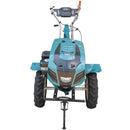 RESIGILAT: Motocultor profesional DKD HS 1100D motor 18 CP latime lucru 80-120 cm capota cu far freze roti cauciuc