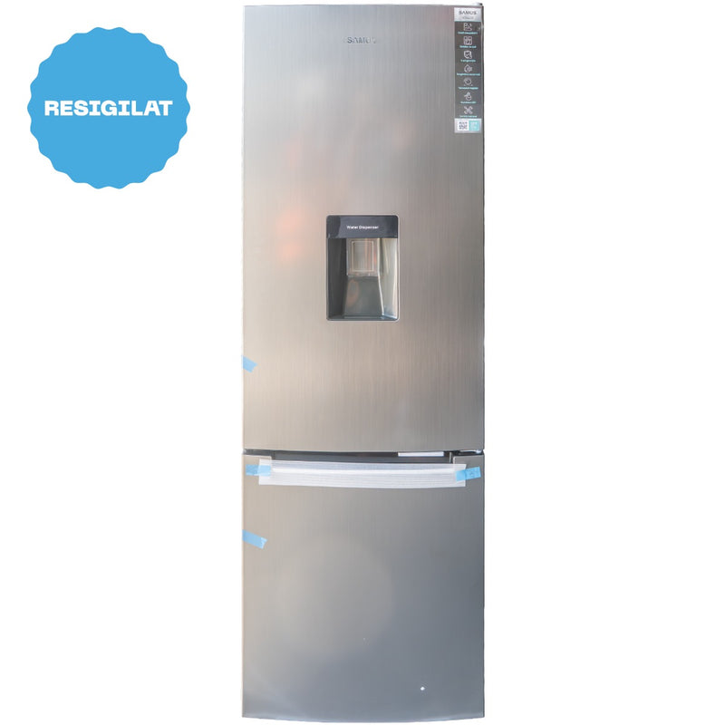 RESIGILAT: Combina frigorifica Samus SCX344ED 260 litri clasa E inaltime 180 cm dozator apa termostat reglabil dezghetare automata la frigider usi reversibilele lumina interioara tip LED, picioare reglabile