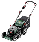 Masina gazon Metabo RM 36-18 LTX BL46 cu acumulatori motor fara perii latime lucru 46 cm volum cos 55 l Acumulatori 2 x 18V / 5.2 Ah Incarcator dublu ASC 145 Duo "Air cooled"