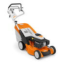Masina de tuns iarba pe benzina STIHL RM 650 VS  latime lucru 48 cm motor 3.5CP cos 70 l + ulei motor 10W-30 0.6L + kit mulcire AMK 045 + kit ingrijire si curatare