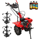 Motocultor Rotakt Cadet RO101RS motor 7 CP transmisie pinioane  benzina 2+1 viteze latime lucru 56-90 cm freze 2+1roti 4.00-8” 3l ulei