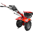 Motocultor Rotakt Apollo RO13R motor 13 CP benzina 2+1 viteze latime lucru 56-135 cm freze roti cauciuc 5.00-12" roti metalice plug arat rarita reglabila plug cartofi 5l ulei