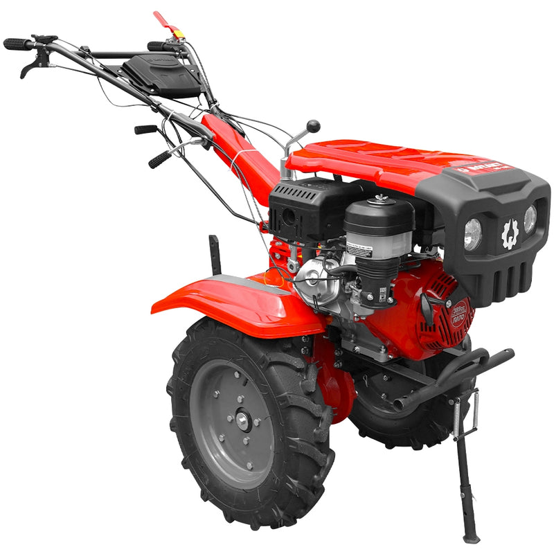Motocultor Rotakt Apollo RO13R motor 13 CP benzina latime lucru 56-135 cm 2+1 viteze freze roti cauciuc