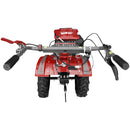 Motocultor Rotakt RO 15R E motor 15 CP latime lucru 135 cm freze roti cauciuc pornire electrica acumulator inclus roti metalice rarita reglabila plug arat plug cartofi 5l ulei AgroPro