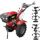 Motocultor Rotakt RO 15R E motor 15 CP latime lucru 135 cm freze roti cauciuc pornire electrica acumulator inclus