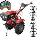 Motocultor Rotakt RO 15R E motor 15 CP latime lucru 135 cm freze roti cauciuc pornire electrica acumulator inclus 5l ulei AgroPro