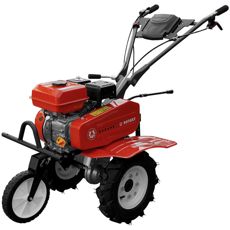 Motosapa Rotakt RO75RS motor 7 CP latime lucru 83 cm 3 viteze freze roti cauciuc roti metal 35 cm rarita reglabila plug arat 2l ulei AgroPro